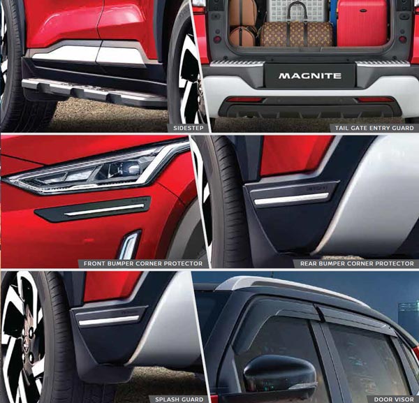 Nissan Magnite Accessories Unveiled: निसान ने मैग्नाइट एसयूवी के लिए पेश की एक्सेसरीज की रेंज, जानें
