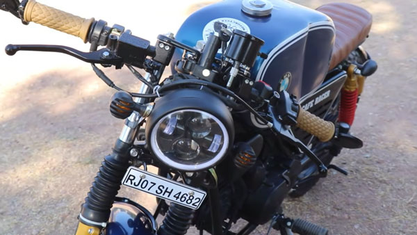 Hero Splendor Modification: हीरो स्प्लेंडर को मॉडिफाई कर बनाया बीएमडब्ल्यू कैफे रेसर, देखें वीडियो