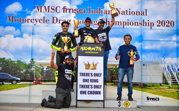 National Drag Racing: नेशनल ड्रैग रेसिंग में हेमंत मुदप्पा ने मारी बाजी, देखें क्या रहे परिणाम