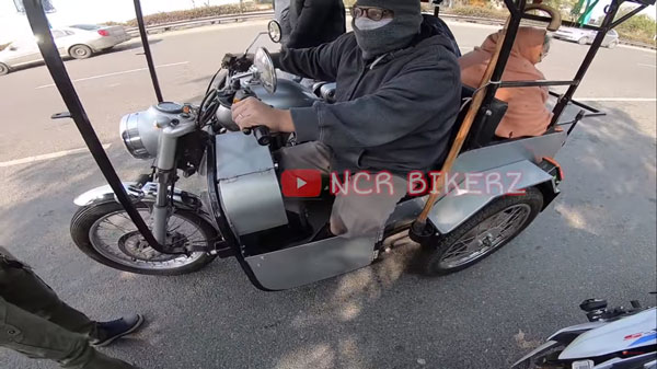 RE Classic 350 Modification: तीन पहियों वाली राॅयल एनफील्ड बन रही है आकर्शन का केन्द्र, जानें क्यों