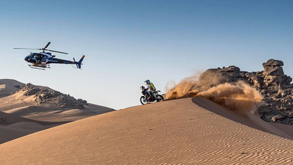 CS Santosh Retires From Dakar Rally: सीएस संतोष डकार रैली 2021 के स्टेज 4 में हुए हादसे का शिकार, रेस से हुए बाहर