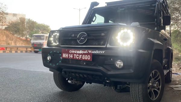 2021 Force Gurkha Spied: नई फोर्स गुरखा टेस्टिंग करते आई नजर, इंटीरियर का हुआ खुलासा