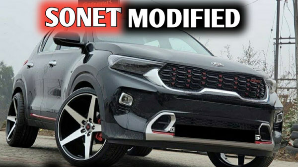Kia Sonet Modification: सामने आया किया साॅनेट का पहला माॅडिफाइड अवतार, देखें