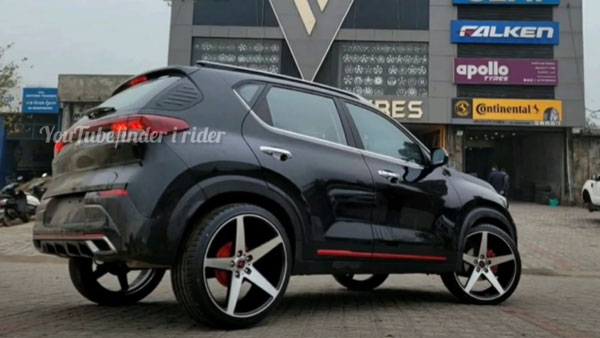 Kia Sonet Modification: सामने आया किया साॅनेट का पहला माॅडिफाइड अवतार, देखें