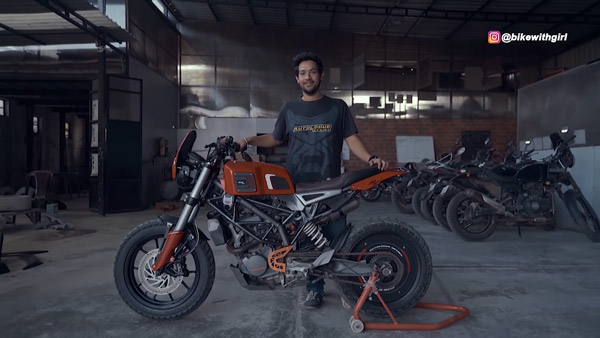 KTM 200 Duke Modification: केटीएम 200 ड्यूक को 3डी प्रिंटेड पार्ट्स का इस्तेमाल कर किया मोडिफाई