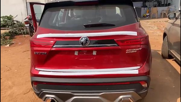 MG Hector Plus 7-Seater: एमजी हेक्टर प्लस 7-सीटर डीलरशिप पर आई नजर, यह हुआ खुलासा