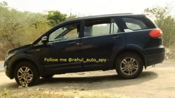 Tata Hexa Spied With HBX: टाटा हेक्सा बीएस6 टेस्टिंग के दौरान एचबीएक्स के साथ आई नजर