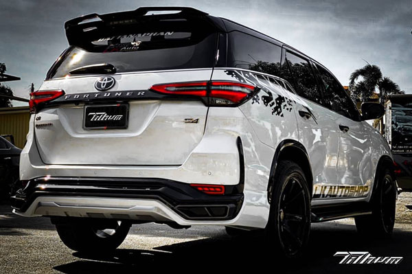 Toyota Fortuner Legender Modified: टोयोटा फॉर्च्यूनर लेजेंडर को किया मॉडिफाई, देखें शानदार लुक