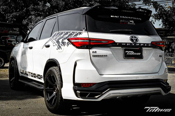 Toyota Fortuner Legender Modified: टोयोटा फॉर्च्यूनर लेजेंडर को किया मॉडिफाई, देखें शानदार लुक