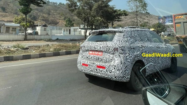 Volkswagen Taigun Spied Testing: फॉक्सवैगन टाइगन टेस्टिंग करते पहली बार आई नजर, यह जानकारी आई सामने