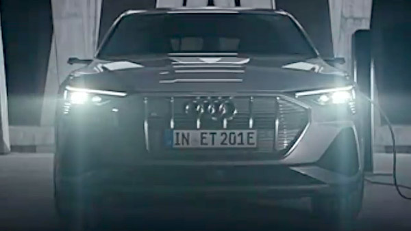 Audi e-Tron New Teaser Released: ऑडी ई-ट्रॉन इलेक्ट्रिक एसयूवी का नया टीजर हुआ जारी, जल्द होगी लाॅन्च