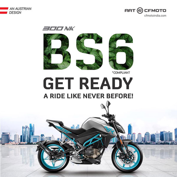 CFMoto 300NK BS6 Unveiled: सीएफमोटो 300एनके बीएस6 जल्द होगी लाॅन्च, जानें क्या हैं फीचर्स