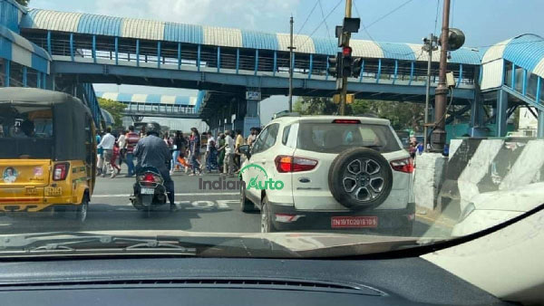 Ford EcoSport Spotted Testing: फोर्ड ईकोस्पोर्ट टेस्टिंग करते आई नजर, मिल सकता है टर्बो-पेट्रोल इंजन