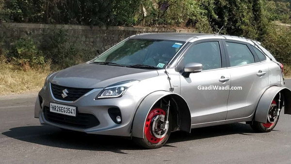Maruti Baleno Hybrid Spied: मारुति बलेनो स्ट्रांग हाइब्रिड टेस्टिंग करते आई नजर, देखें