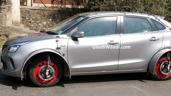 Maruti Baleno Hybrid Spied: मारुति बलेनो स्ट्रांग हाइब्रिड टेस्टिंग करते आई नजर, देखें