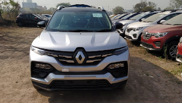 Renault Spotted With Brown Color: ब्राउन पेंट स्कीम के साथ डीलरशिप पर नजर आई रेनॉल्ट काइगर
