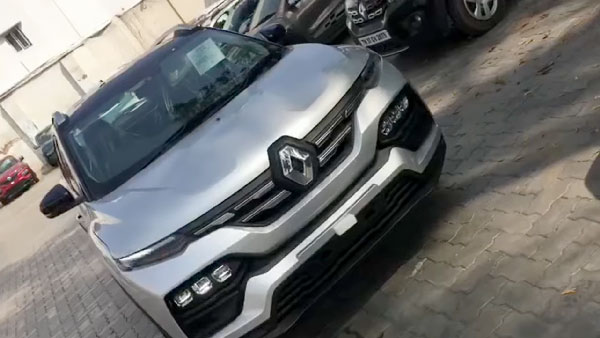 Renault Kiger Reaches Dealership: रेनॉल्ट काइगर डीलरशिप पर आई नजर, जल्द होनी है लॉन्च