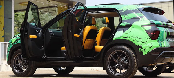 Hyundai Creta Modification: हुंडई क्रेटा का बॉडी रैप अवतार आया सामने, देखें शानदार माॅडिफिकेशन