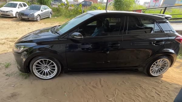 Hyundai i20 Elite Modification: हुंडई आई20 एलीट में लगाया एयर सस्पेंशन, लगाई नई कस्टम बॉडी किट