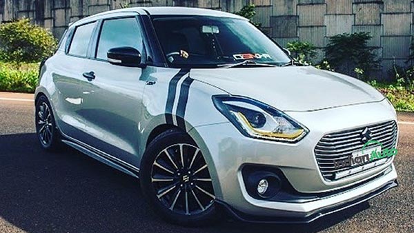 Pre-Facelift Maruti Swift Modified: स्विफ्ट प्री-फेसलिफ्ट को बनाया नया फेसलिफ्ट वर्जन, खर्च सिर्फ 1700 रुपये