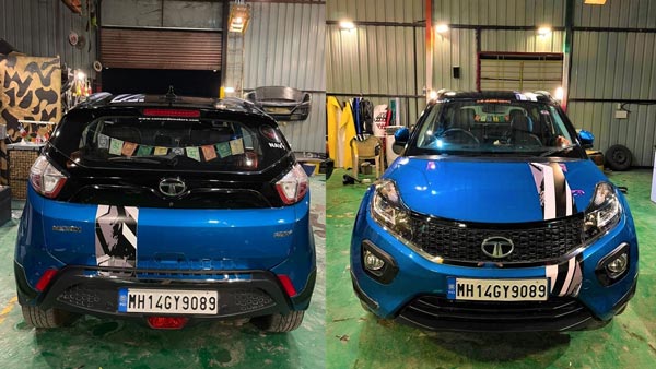 Tata Nexon Modified: टाटा नेक्सन के प्री-फेसलिफ्ट वर्जन को किया मॉडिफाई, लग रही है शानदार