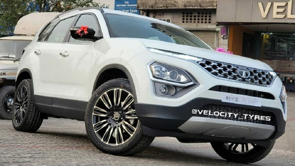 Tata Safari Alloy Modification: टाटा सफारी में लगाया गया नया अलॉय व्हील, दिख रही इतनी आकर्षक