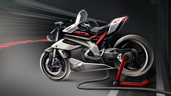 Triumph TE-1 Electric Sketch Revealed: ट्रायम्फ ला रही है टीई-1 इलेक्ट्रिक बाइक, स्केच जारी