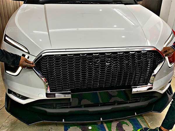 Hyundai Creta With Audi RS Style Grille: हुंडई क्रेटा में लगाई ऑडी आरएस जैसी ग्रिल, दिया प्रीमियम लुक