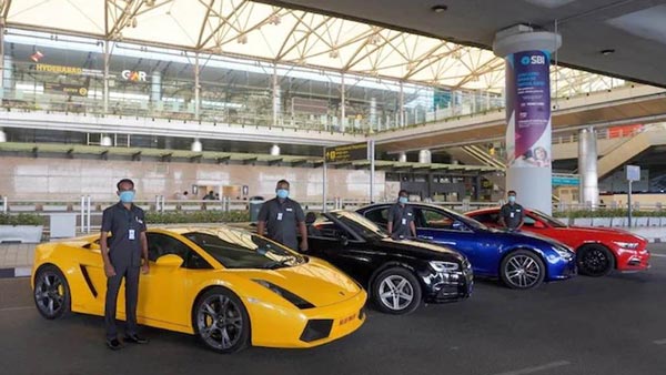 Luxury Cars In Hyderabad Airport: हैदराबाद एयरपोर्ट पर मिल रही हैं लग्जरी कारें, अब घर जाएं लेम्बोर्गिनी से