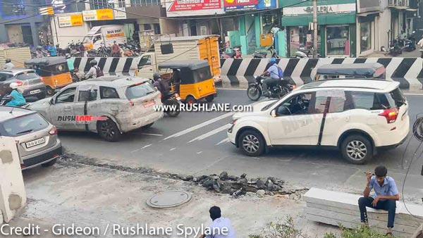 Mahindra XUV700 Spied Testing: महिंद्रा एक्सयूवी700 टेस्टिंग करते आई नजर, मिलेगा डुअल टोन अलॉय व्हील Mahindra XUV700 Spied Testing: महिंद्रा एक्सयूवी700 टेस्टिंग करते आई नजर, मिलेगा डुअल टोन अलॉय व्हील