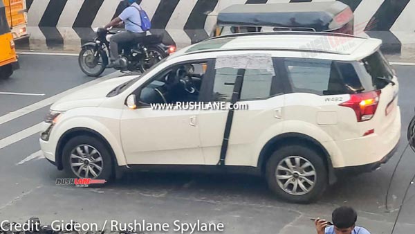Mahindra XUV700 Spied Testing: महिंद्रा एक्सयूवी700 टेस्टिंग करते आई नजर, मिलेगा डुअल टोन अलॉय व्हील Mahindra XUV700 Spied Testing: महिंद्रा एक्सयूवी700 टेस्टिंग करते आई नजर, मिलेगा डुअल टोन अलॉय व्हील