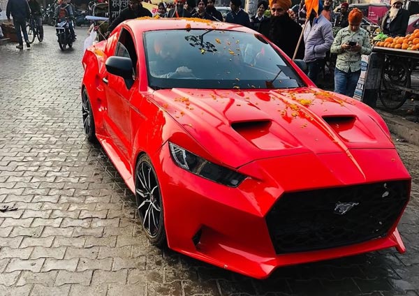 Maruti Baleno Sedan Modification: मारुति बलेनो सेडान को फोर्ड मस्टैंग में किया मॉडिफाई, देखें शानदार लुक