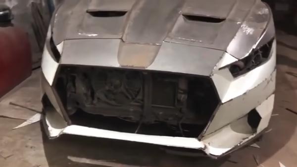 Maruti Baleno Sedan Modification: मारुति बलेनो सेडान को फोर्ड मस्टैंग में किया मॉडिफाई, देखें शानदार लुक