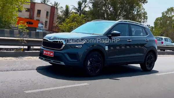 Skoda Kushaq Spied: स्कोडा कुशाक लॉन्च के पहले बिना ढके हुए टेस्टिंग करते आई नजर, देखें कैसी लगती है