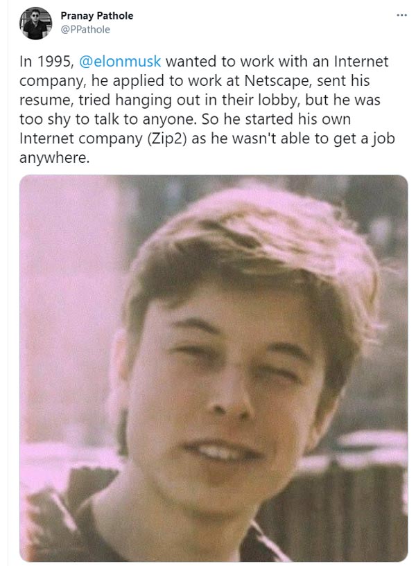 Elon Musk Life Secrets First Job And Company: एलन मस्क ने इस कंपनी में भेजा था रिज्यूमे, जॉब नहीं मिली तो खड़ी कर दी खुद की कंपनी