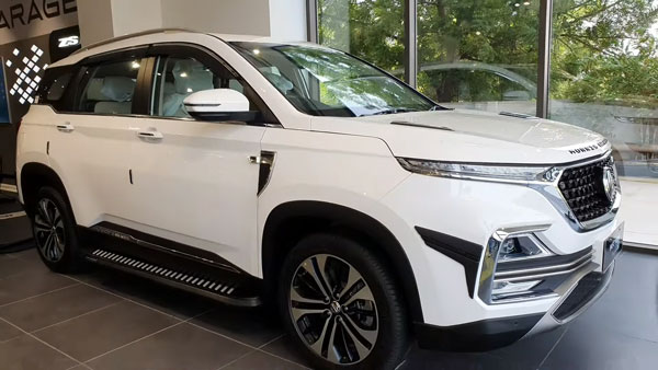 इस 2021 MG Hector Facelift SUV में लगी हैं सारी Official Accessories, देखें वीडियो