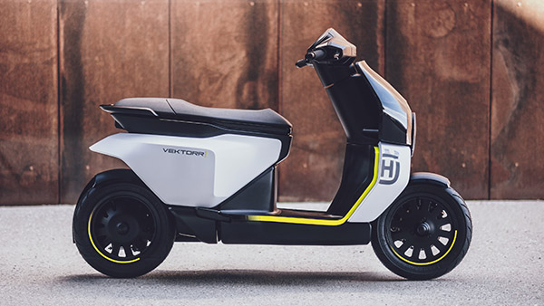 Husqvarna Vektorr Concept Unveiled: हस्कवरना वेक्टर इलेक्ट्रिक स्कूटर कांसेप्ट को किया गया पेश, बजाज चेतक पर आधारित
