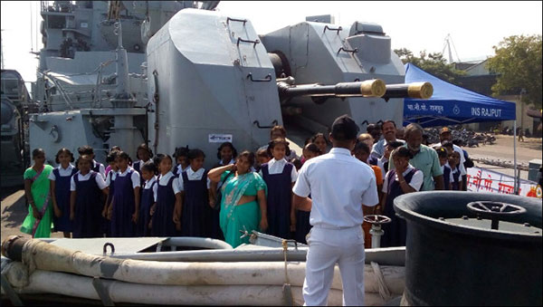 Indian Navy का बैटलशिप INS Rajput हुआ रिटायर, 41 साल से ज्यादा समय तक दी सेवाएं Indian Navy का बैटलशिप INS Rajput हुआ रिटायर, 41 साल से ज्यादा समय तक दी सेवाएं