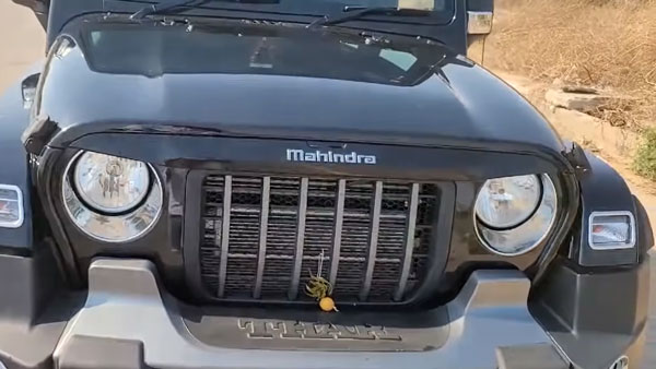 Mahindra Thar Modified: नई महिंद्रा थार में लगाया गया 22 इंच का अलॉय व्हील, मॉडिफिकेशन के बाद लग रही शानदार
