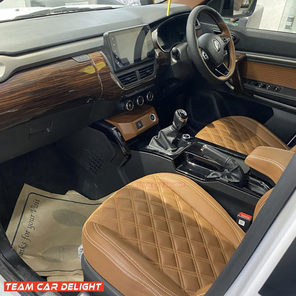 Renault Kiger Customization: रेनॉल्ट काइगर के इंटीरियर को मॉडिफाई कर दिया प्रीमियम लुक, जानें