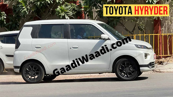 Toyota की Electric Wagon R टेस्टिंग के दौरान आई नजर, इंटीरियर की तस्वीरें आईं सामने