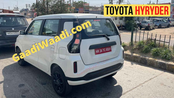 Toyota की Electric Wagon R टेस्टिंग के दौरान आई नजर, इंटीरियर की तस्वीरें आईं सामने