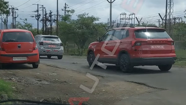 Skoda Kushaq और Volkswagen Taigun दोनों एक साथ टेस्ट करते आईं नजर, जल्द होंगी लॉन्च