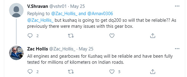 Skoda Kushaq Gearbox Details: स्कोडा कुशाक एसयूवी के इंजन व गियरबॉक्स होंगे भरोसेमंद, कंपनी के डायरेक्टर ने कही यह बात