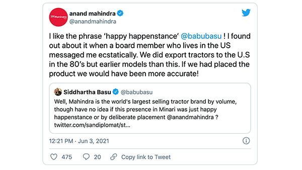 Oscar Award विजेता कोरियन फिल्म में इस्तेमाल हुआ Mahindra ट्रैक्टर, इंटरनेट पर वायरल हुई तस्वीर