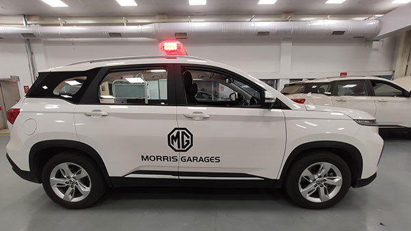 MG Motor ने नागपुर और विदर्भ में दान किए 8 हेक्टर एम्बुलेंस