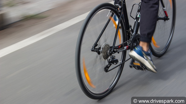 आर्टिस्ट ने माचिस की तिल्लियों से बना दी साइकिल, लोगों को दे रहे साइकिलिंग की प्रेरणा