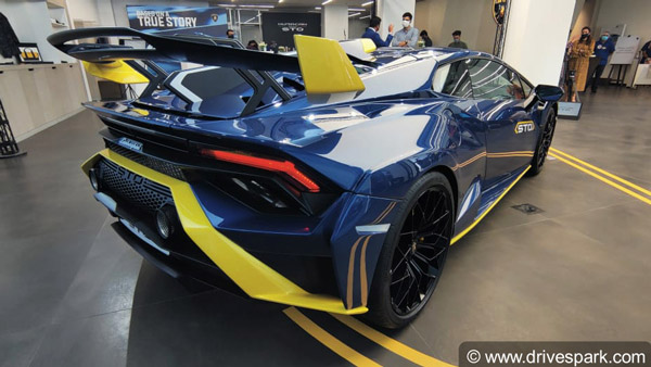 लम्बोर्गिनी हुराकन एसटीओ सुपर कार भारतीय बाजार में हुई लॉन्च, कीमत 4.99 करोड़ रुपये