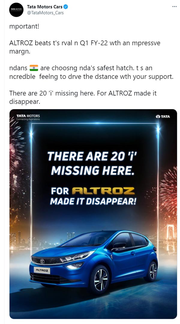 टाटा मोटर्स ने हुंडई इंडिया को किया ट्रोल, अल्ट्रोज ने बिक्री में नई आई20 को किया पीछे