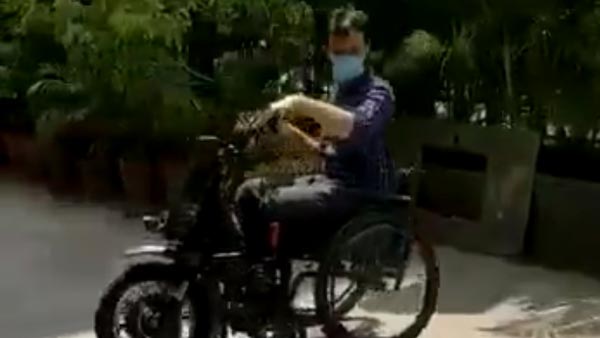 इलेक्ट्रिक व्हील चेयर के इनोवेशन से हुए प्रभावित हुए आनंद महिंद्रा, की मदद की पेशकश